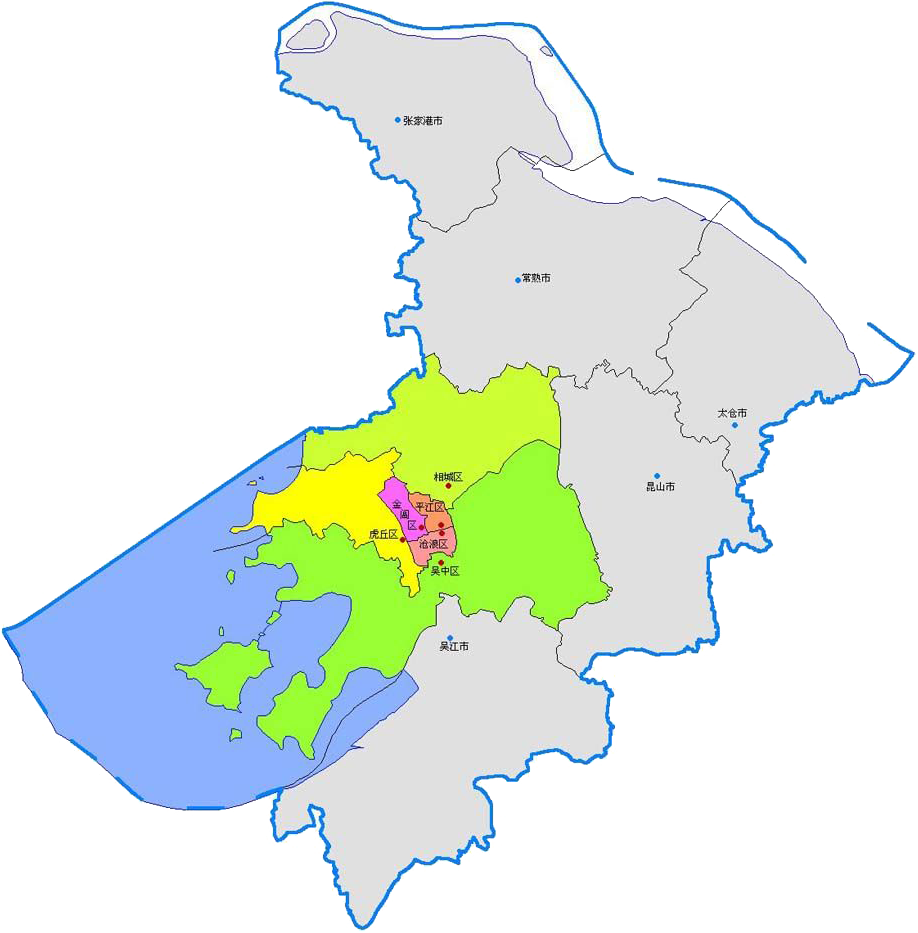 江苏地区地图