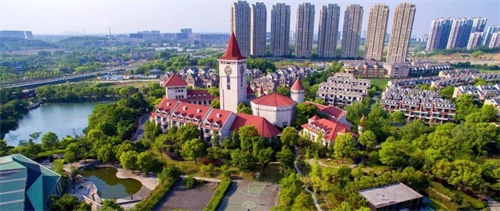 杭州育澜学校全景图