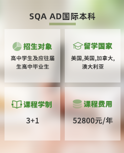 SQA AD国际本科