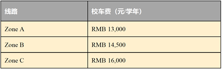 校车使用费