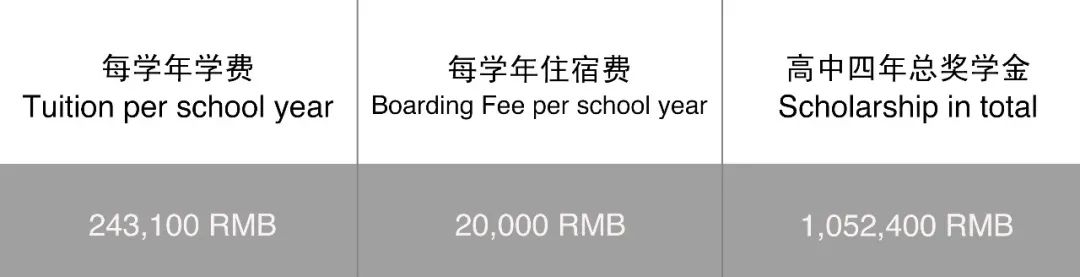 奖学金设置