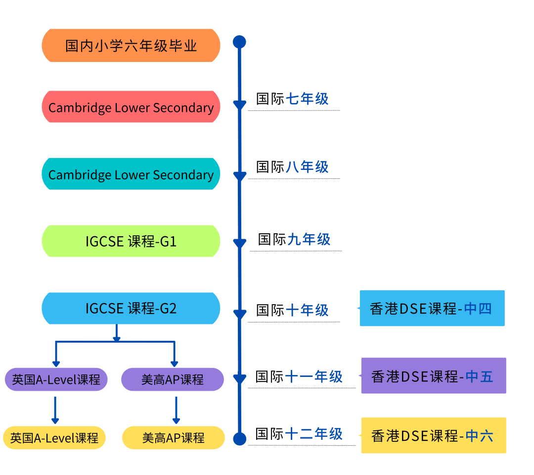深圳汉开中宏国际书院A-LEVEL和DSE两大课程体系