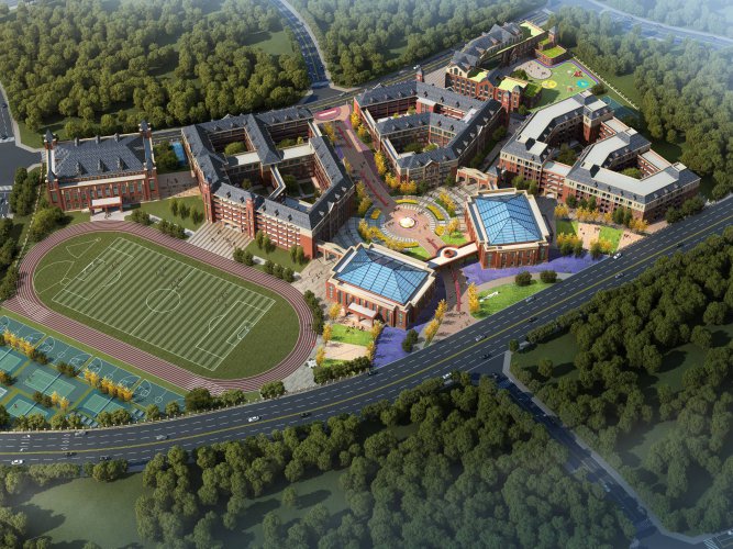 学校概览图